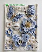 Dior Throw Blankets